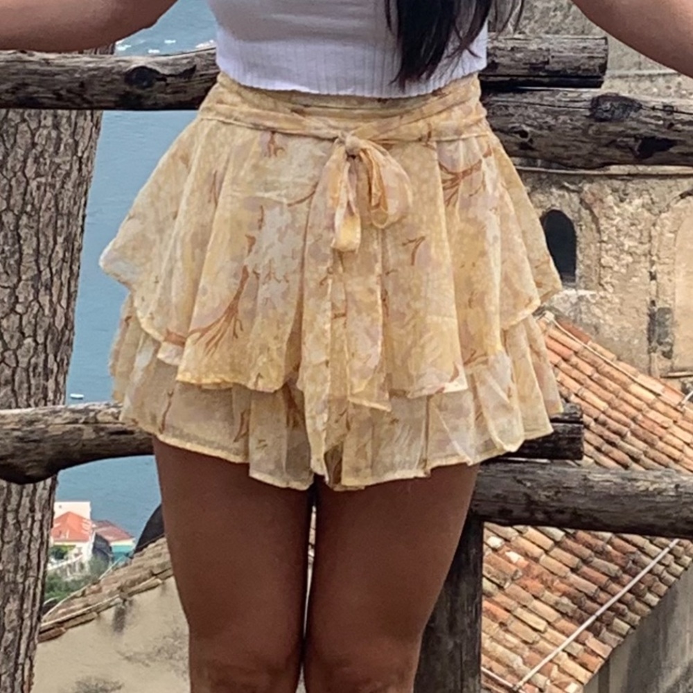 Floral Skort